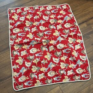 Kids Cowboy Print Blanket